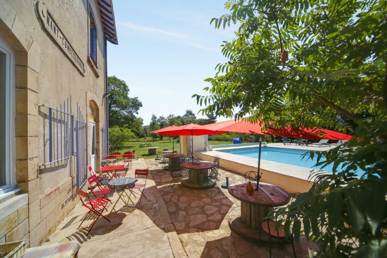 Hotel La Gare Aux Anes Combe-Redonde Esterno foto